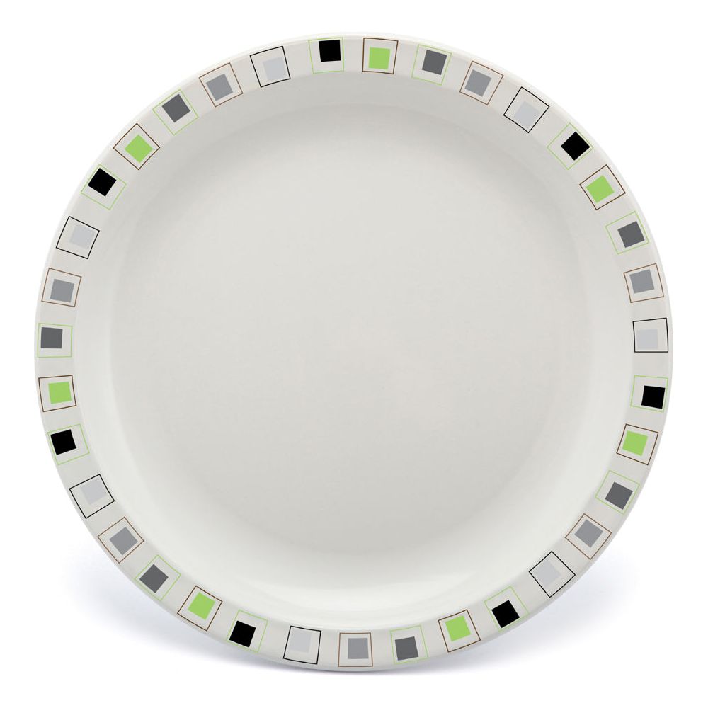 Polycarbonate Large Patterned Duo Plate 23cm Case Size 10