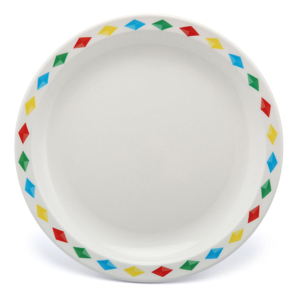 Polycarbonate Large Patterned Duo Plate 23cm Case Size 10