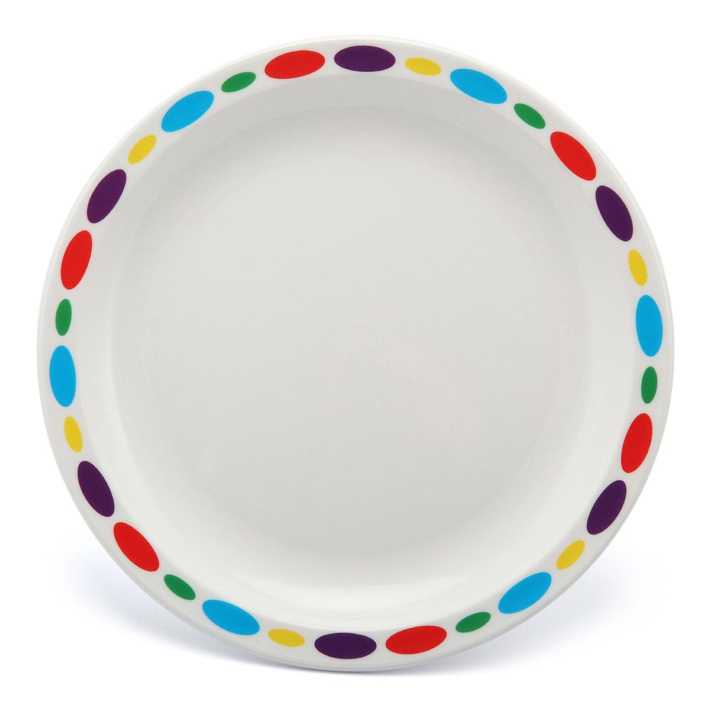 Polycarbonate Large Patterned Duo Plate 23cm Case Size 10