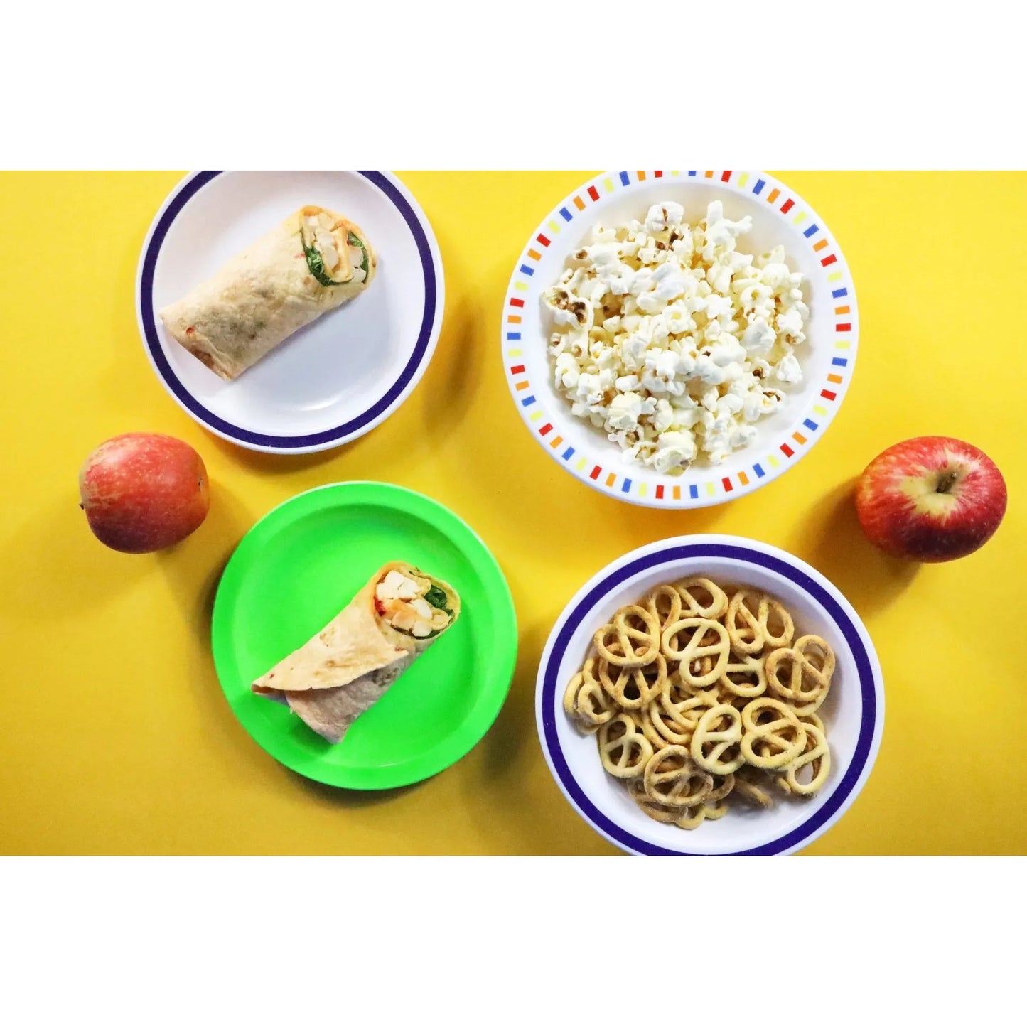 Polycarbonate Patterned Duo Bowl 17.3cm Case Size 10