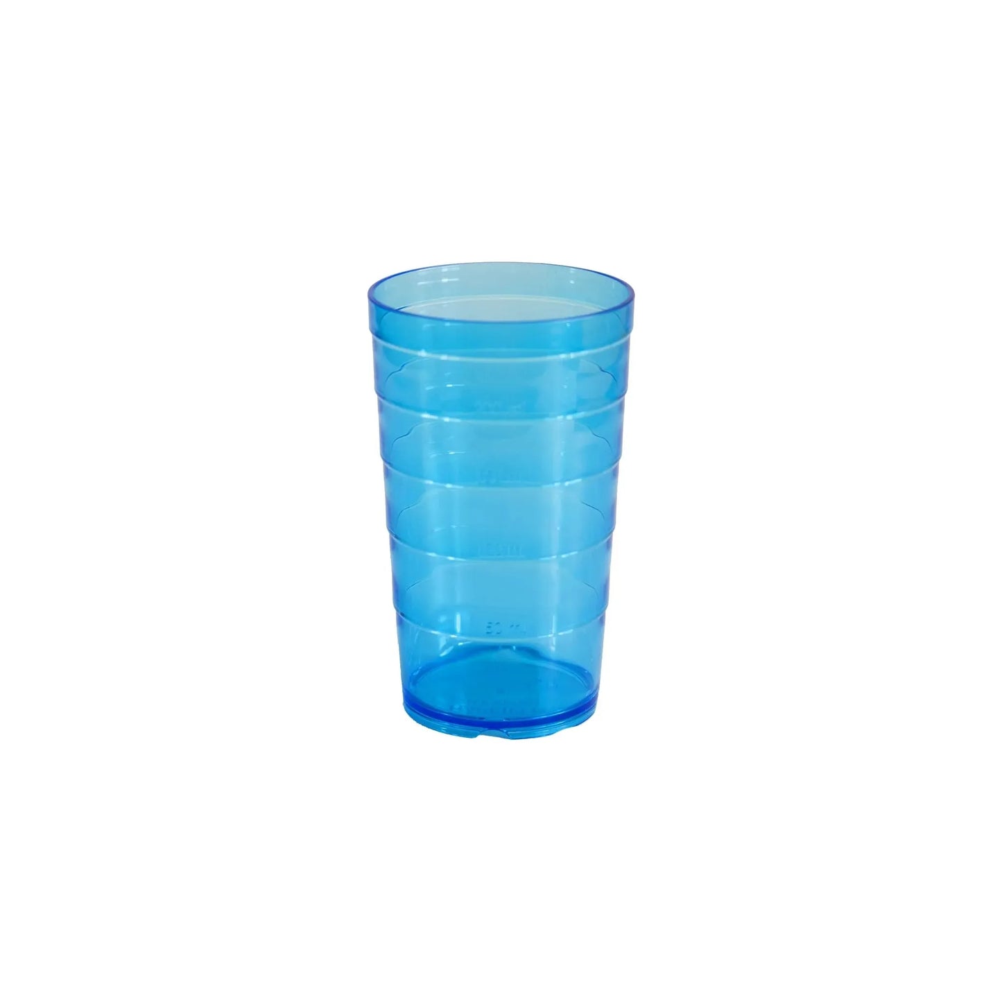 Harfield Polycarbonate Graduated Ribbed Tumbler 280ml - Cater-Connect Ltd