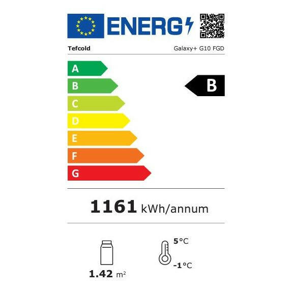 Tefcold GP10FGD SS Stainless Steel Door Front 5 Shelve Multideck 1018mm - Cater-Connect Ltd