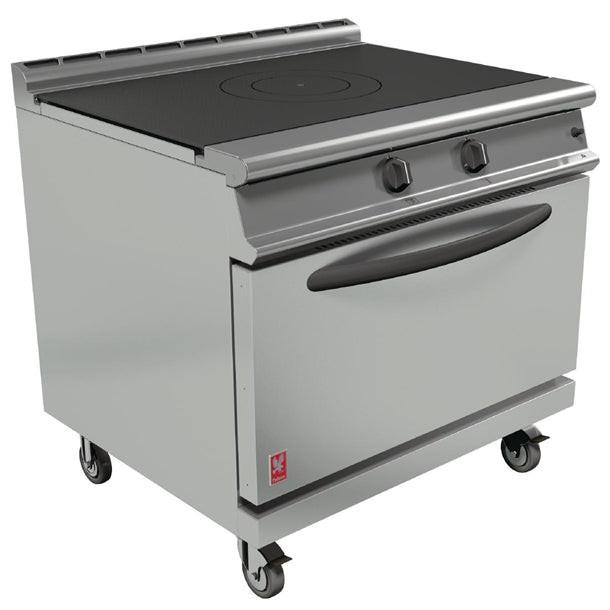 Falcon G3107 Dominator Plus Solid Top Gas Oven Range On Castors Drop Down Door 17.3kW.