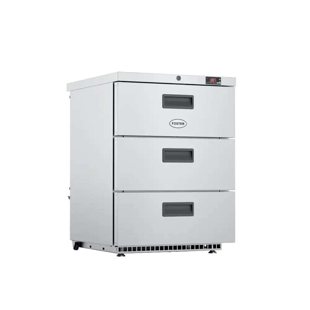 Foster HR150/3D Undercounter Fridge With 3 Draw 150 Litres - Cater-Connect Ltd