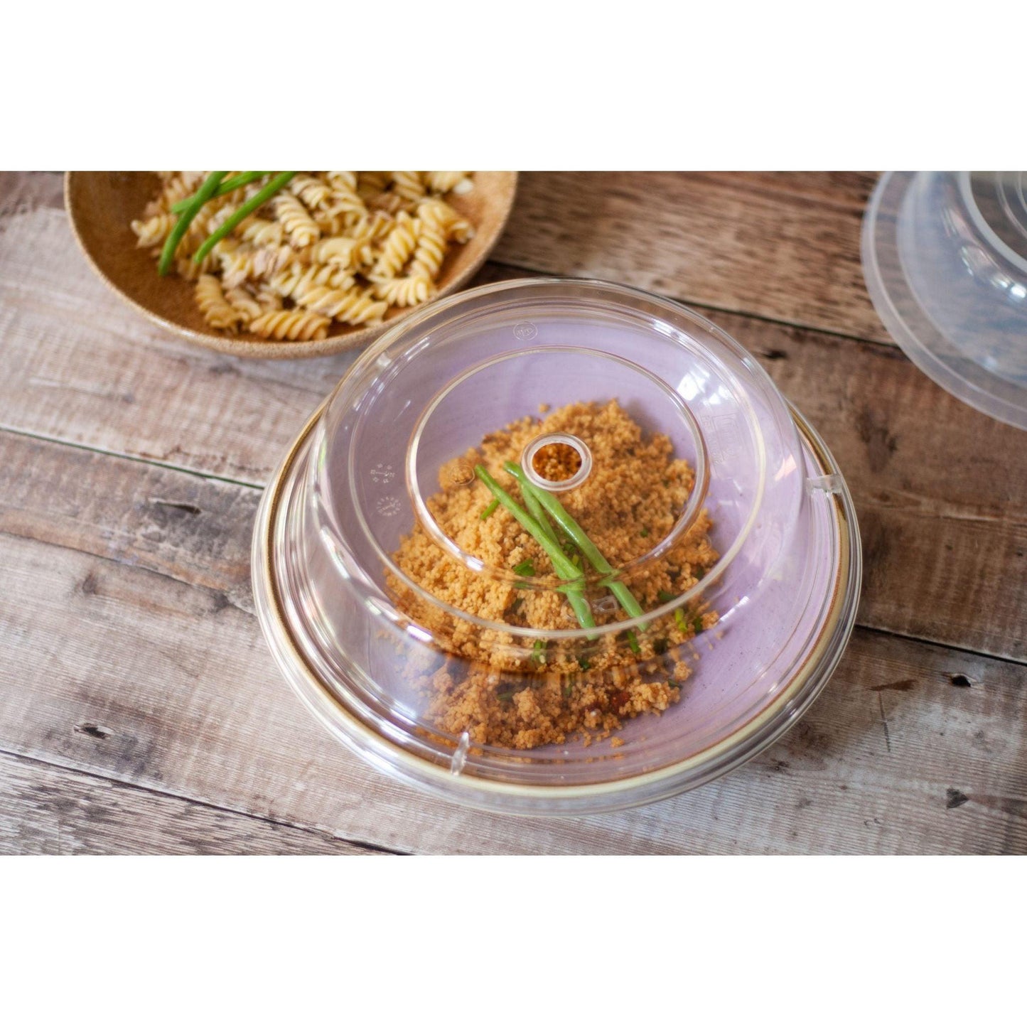 Foodservice Clear Polycarbonate Plate Cover 25cm.