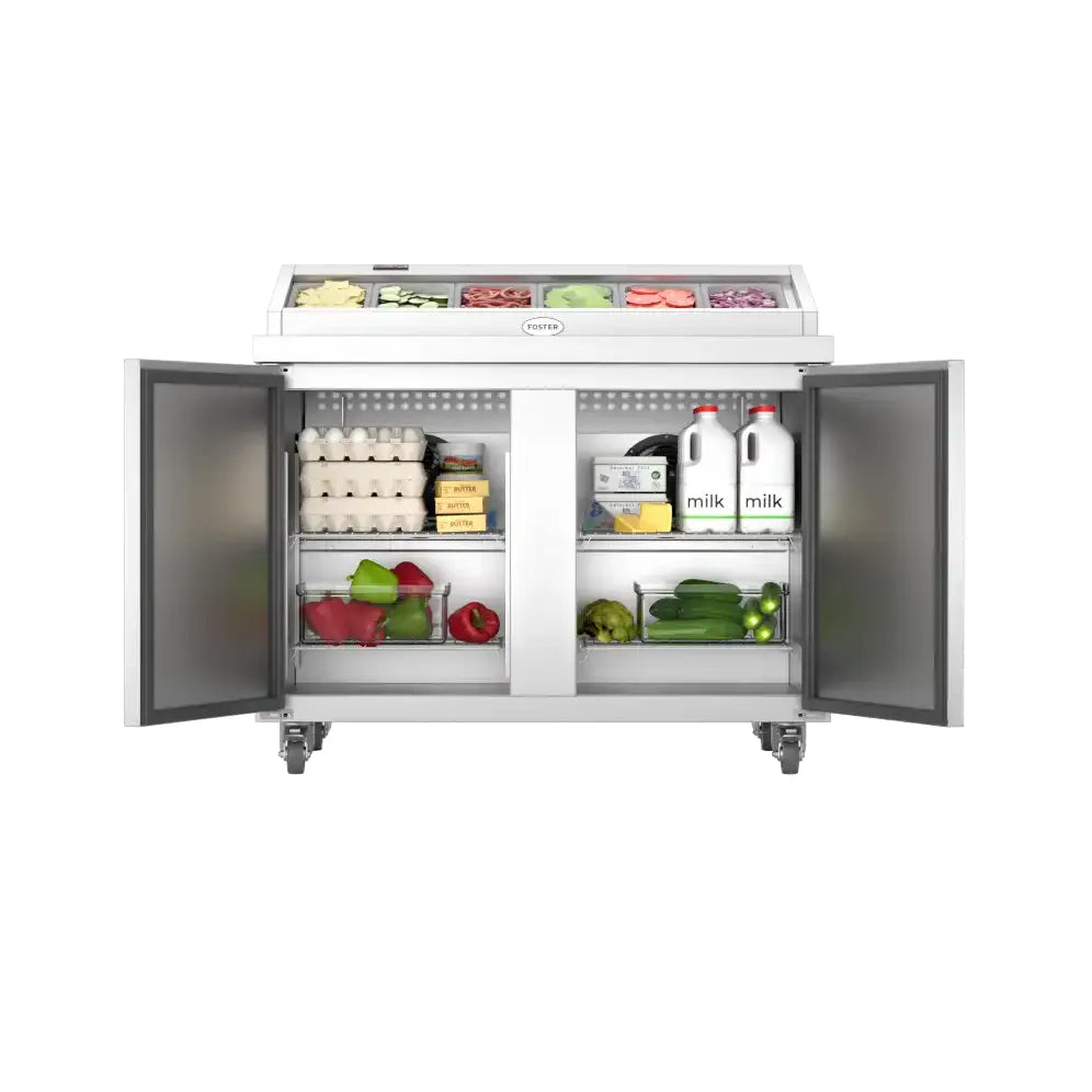 Foster FPS2HR S/S Prep Station Refrigerator 270 Litres.