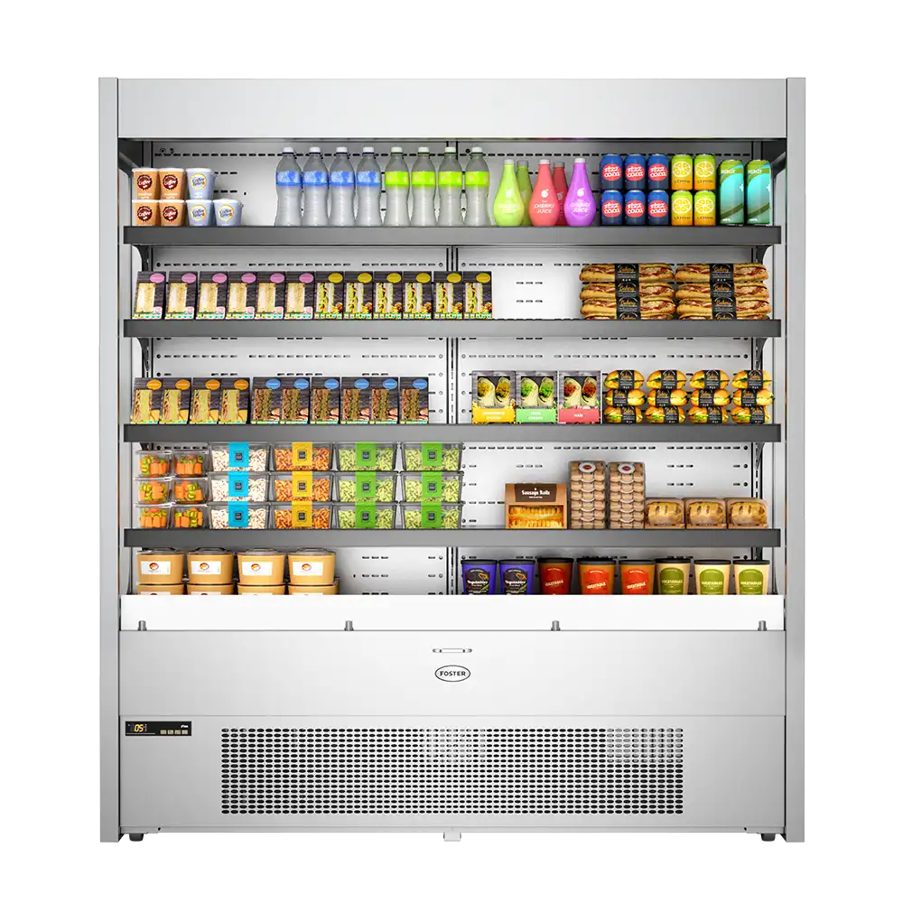 Foster FMPRO1800NG Chilled Multideck Merchandiser 4 Tier 1795mm - Cater-Connect Ltd
