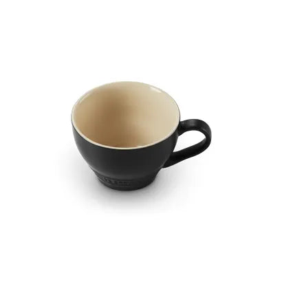 Le Creuset Stoneware Grand Mug 400ml Satin Black Case Size 2.