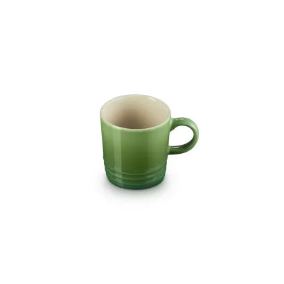 Le Creuset Stoneware Espresso Mug 100ml Bamboo Case Size 6.