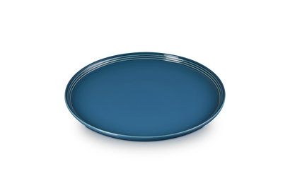Le Creuset Stoneware Coupe Plate Deep Teal 27cm