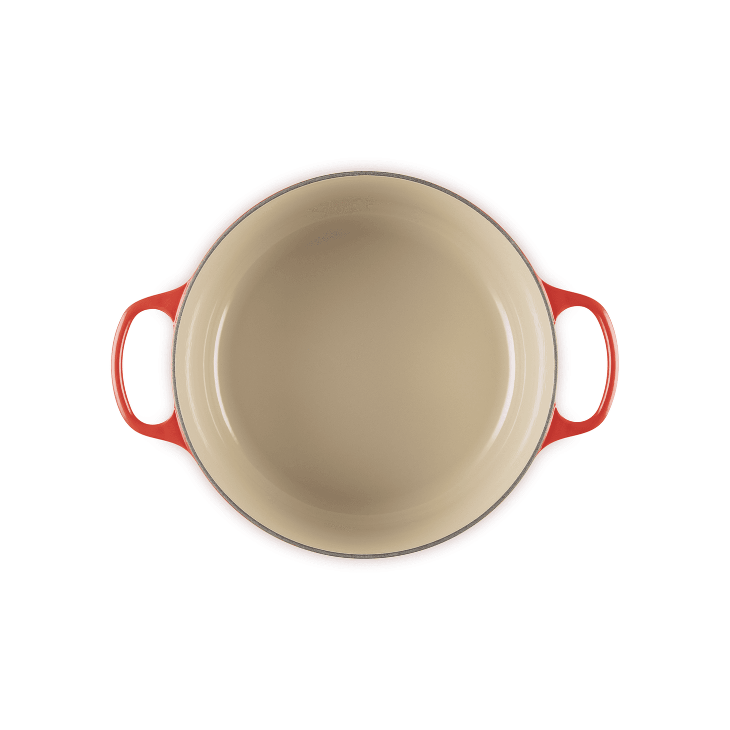 Le Creuset Cerise Cast Iron Round Casserole 28cm 6.7 Litres