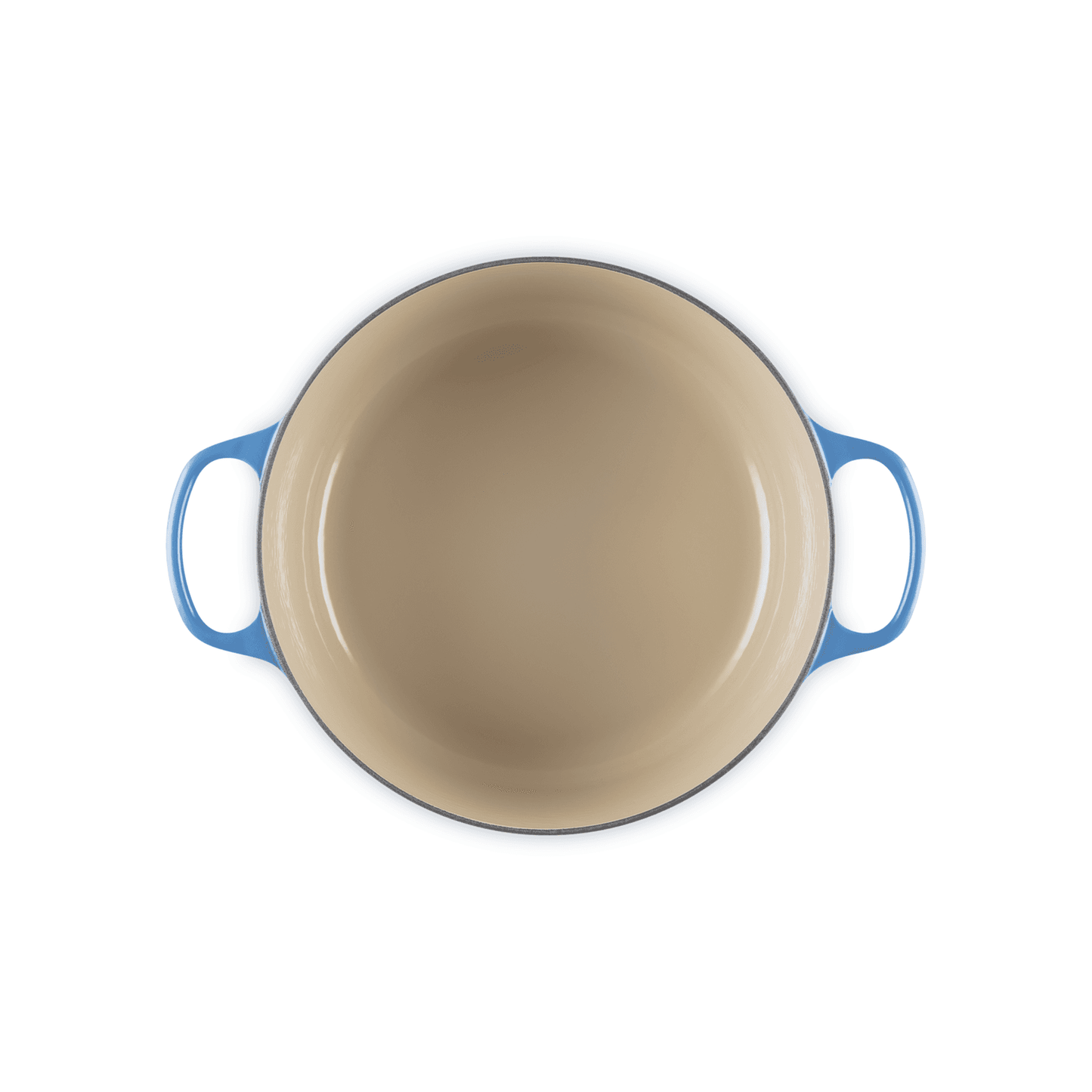 Le Creuset Deep Azure Cast Iron Round Casserole 28cm 6.7 Litres