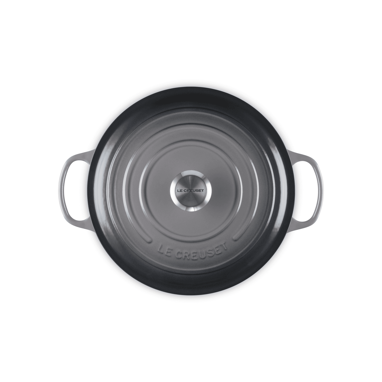 Le Creuset Flint Cast Iron Round Casserole 28cm 6.7 Litres