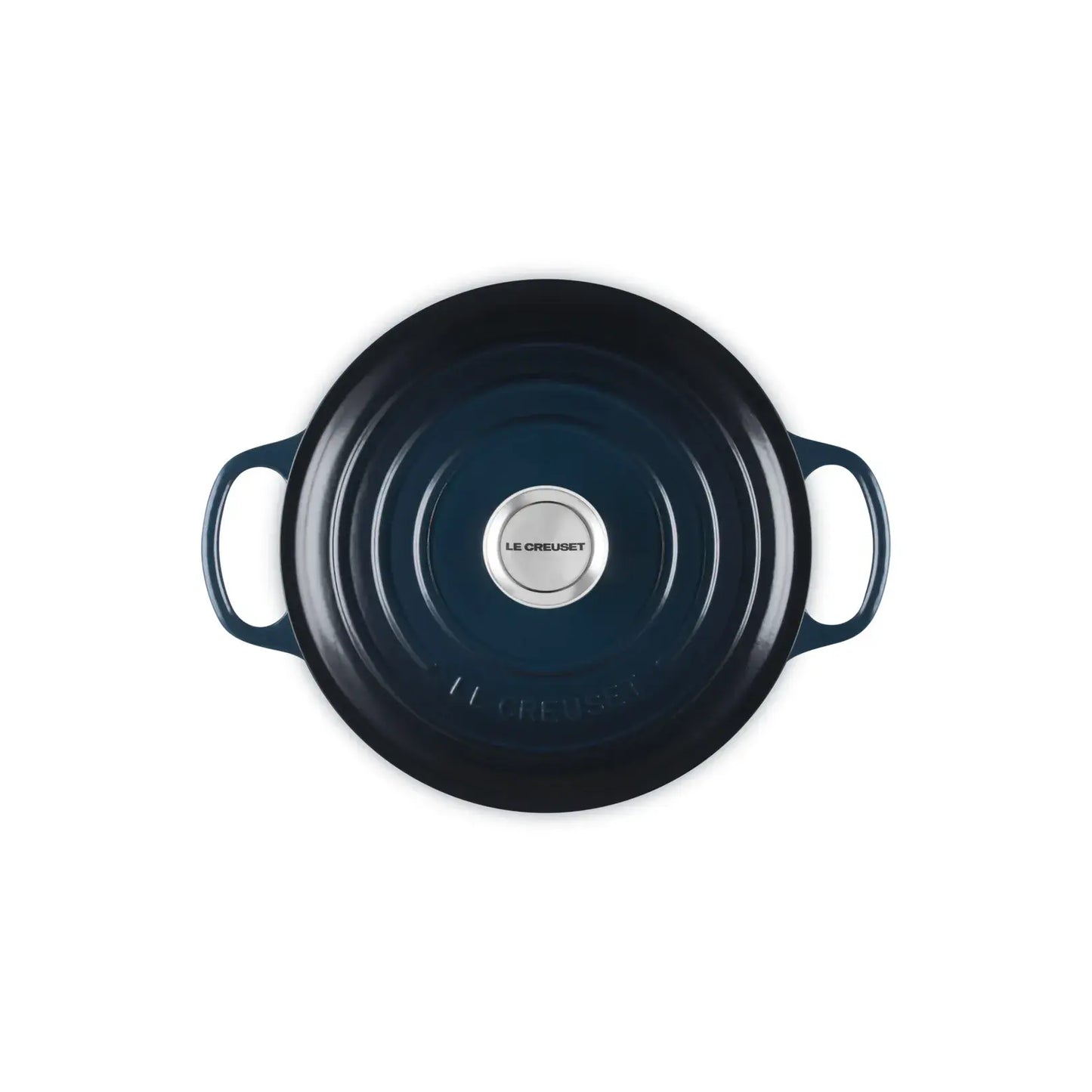 Le Creuset Nuit Cast Iron Round Casserole 24cm 4.2 Litres