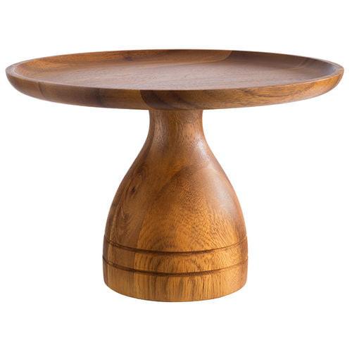 APS Acacia Wood Cake Stand 24cm x 16cm.
