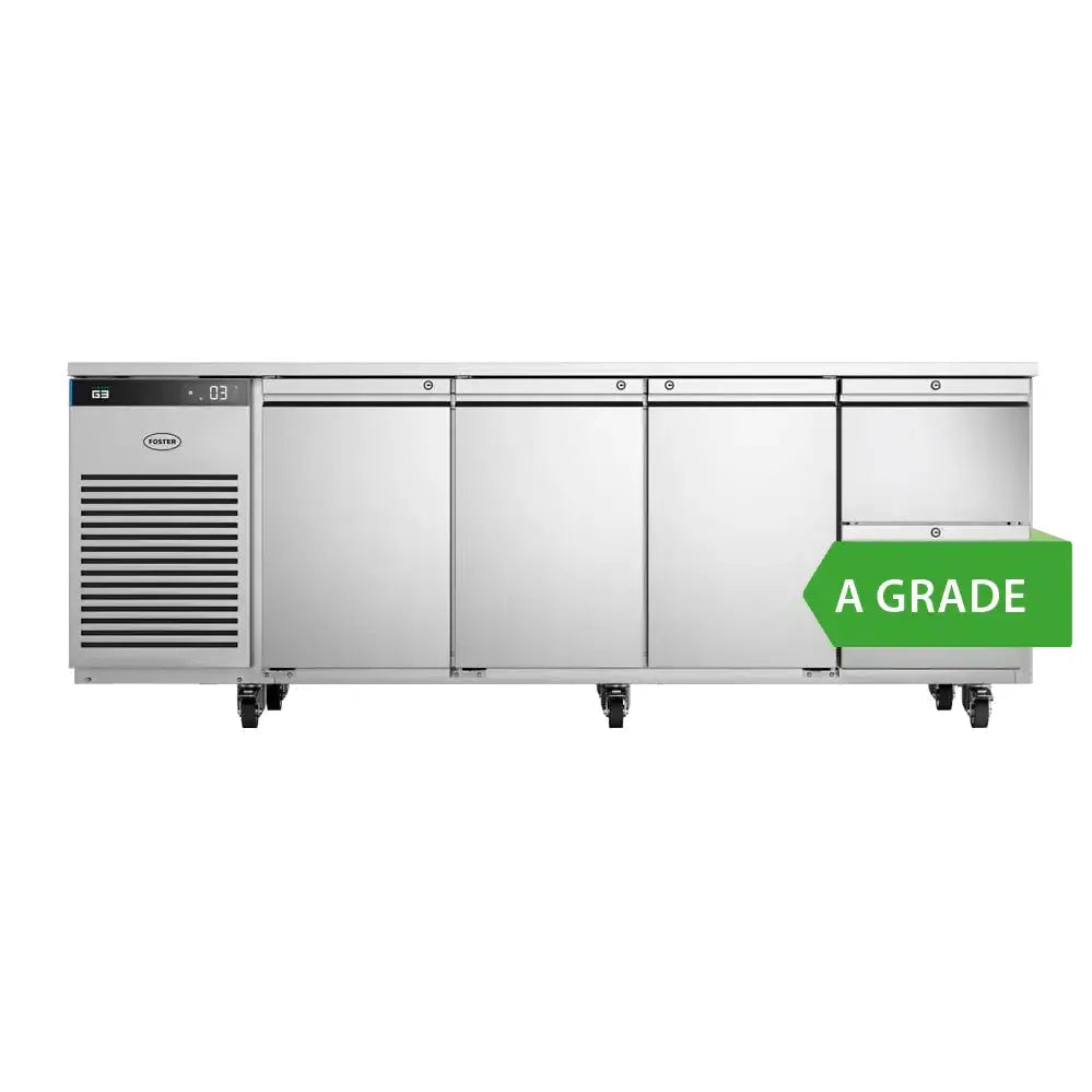 Foster EcoPro G3 EP1/4H 3 Doors 2 Draws Counter Fridge 585 Litres - Cater-Connect Ltd