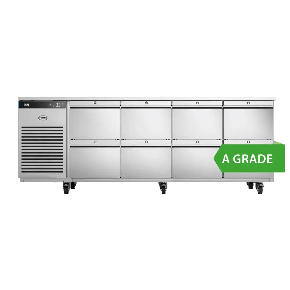 Foster EcoPro G3 EP1/4H 8 Draws Counter Fridge 585 Litres - Cater-Connect Ltd