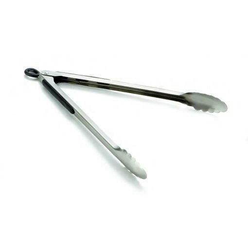 Stainless Steel Ergonomic Locking Tongs 30cm.