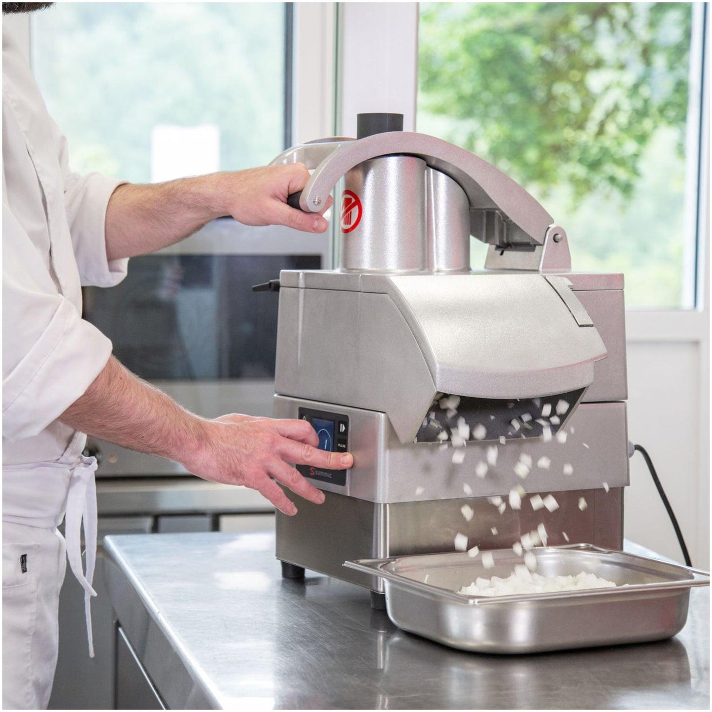 Sammic CK-35v Ultra Line Combi Vegetable Prep Food Processor Machine.