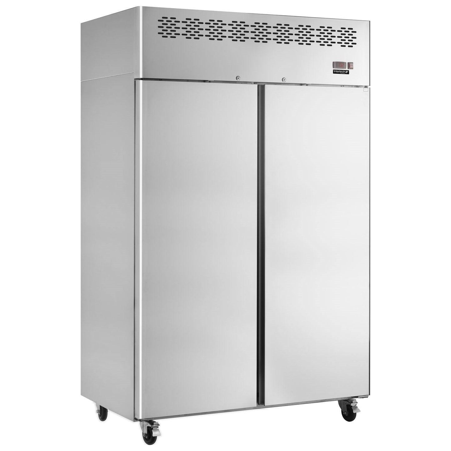 Tefcold CAR900 Upright Double Door Fridge 900 Litres.