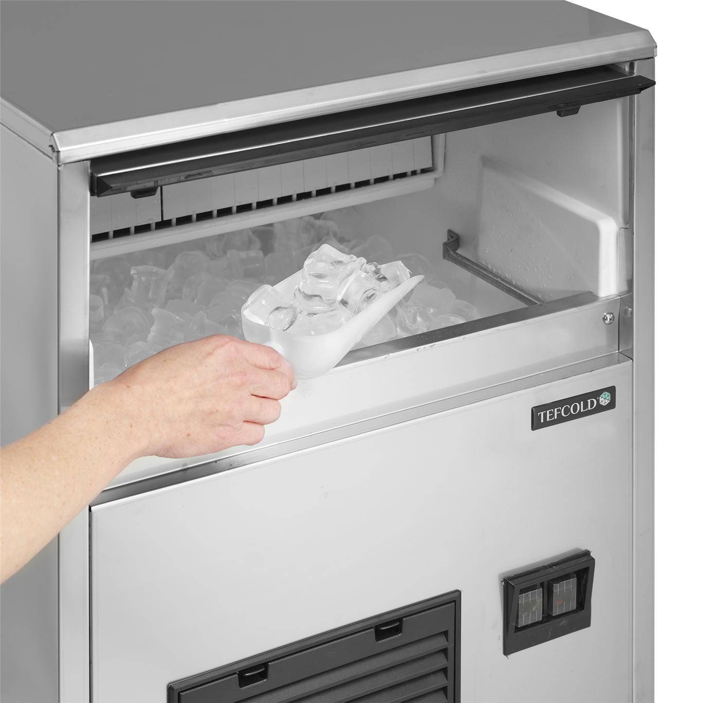 Interlevin Tefcold TC85 Free Standing Ice Maker 85kg - Cater-Connect Ltd