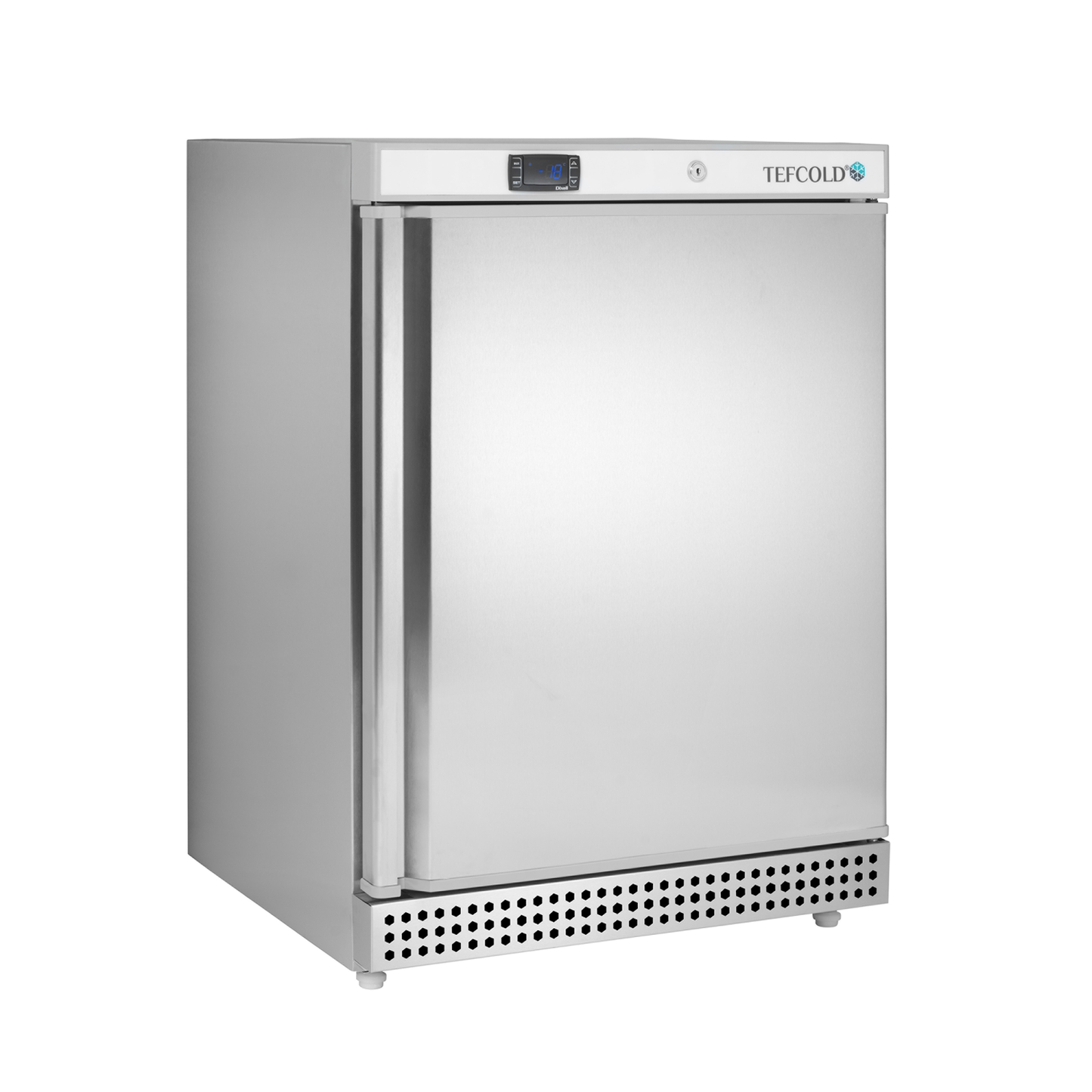 Interlevin Tefcold UF200VS Undercounter Stainless Steel Single Door Freezer 200L - Cater-Connect Ltd