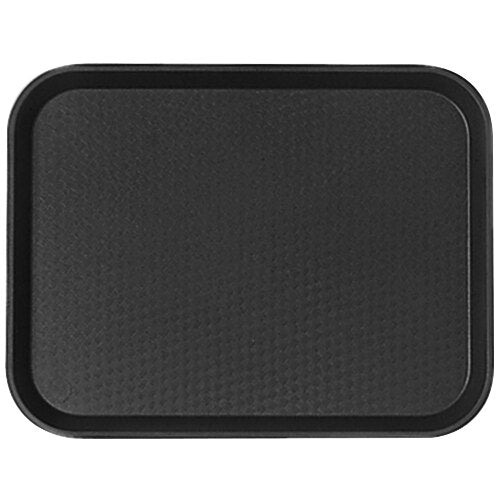 Cambro Black Polypropylene Fast Food Tray 45cm x35cm - Cater-Connect Ltd