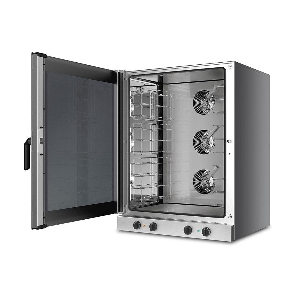Smeg ALFA1035H-2 Commercial 10 x 600mm x 400mm Manual Convection Oven 16kw.