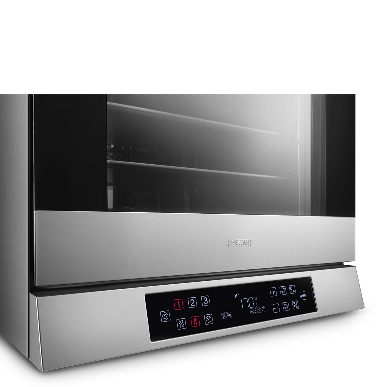 Smeg ALFA43XE1HDSUK Commercial Convection Bake Off Oven 3kW