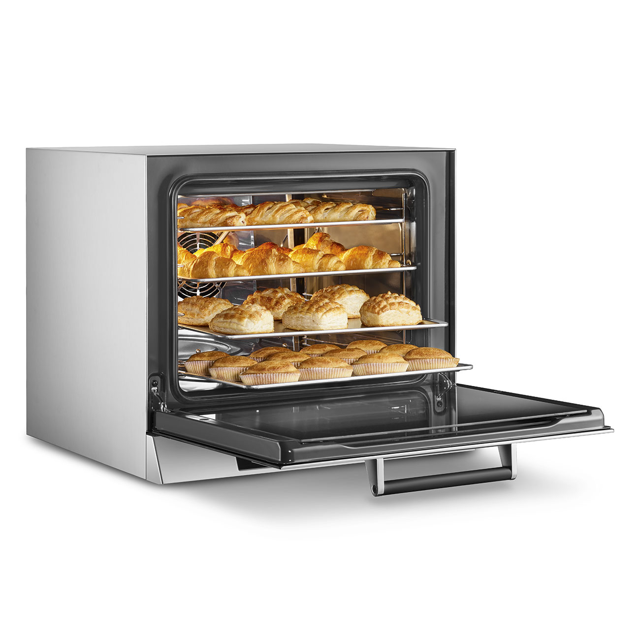 Smeg ALFA43XE1HDSUK Commercial Convection Bake Off Oven 3kW