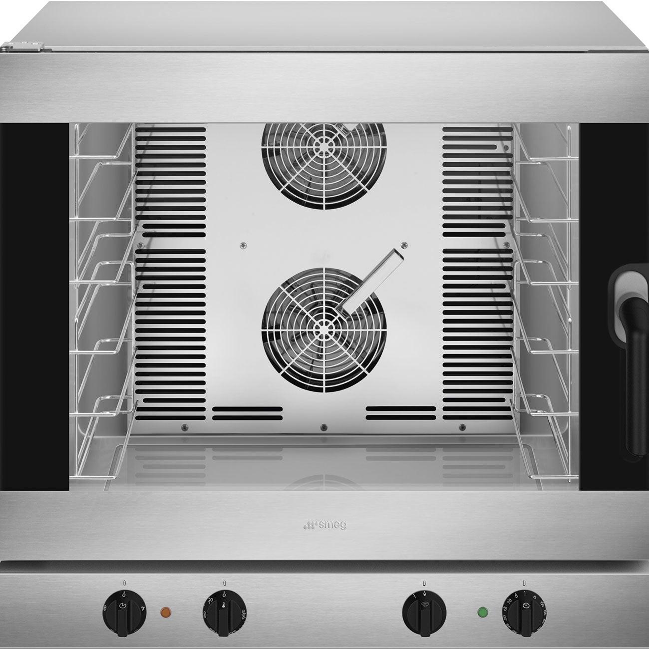 Smeg ALFA625H-2 Commercial 6 x 600mm x 400mm Manual Convection Oven 10.5kw.
