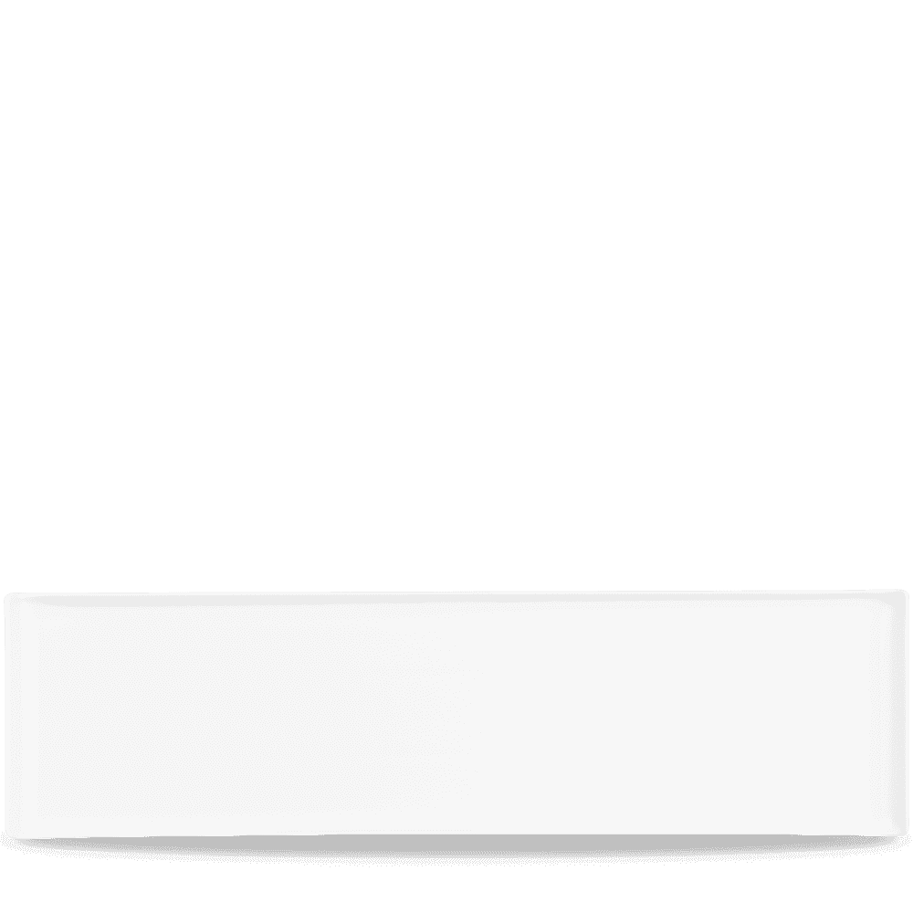 Churchill Alchemy Balance White Rectangle Buffet Dish 56 x 15.3cm Case Size 4 - Cater-Connect Ltd
