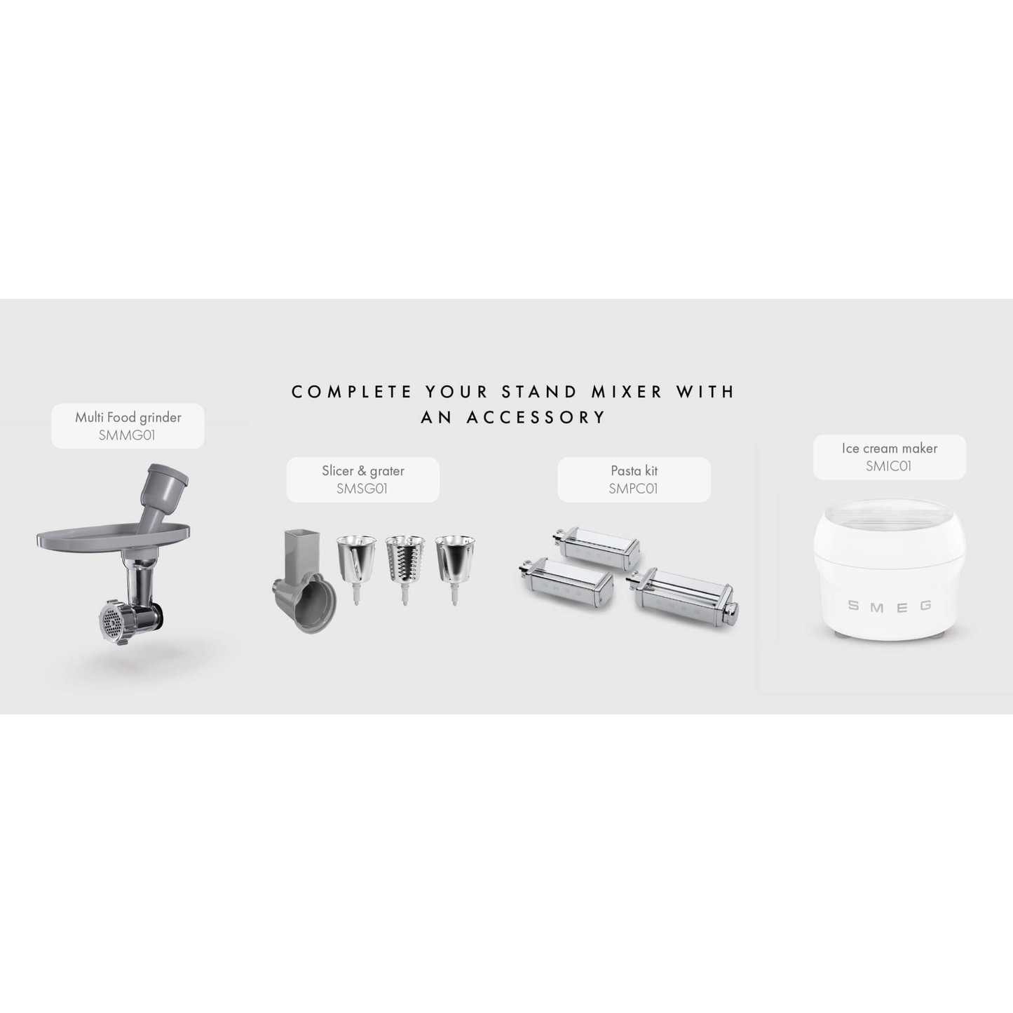 Smeg SMF03PBUK Pastel Blue Stand Mixer 4.8 Litres - Cater-Connect Ltd