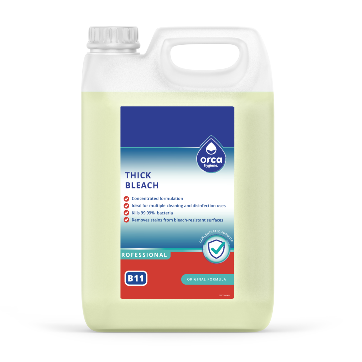 Orca Hygiene B11 Thick Bleach 5 Litre