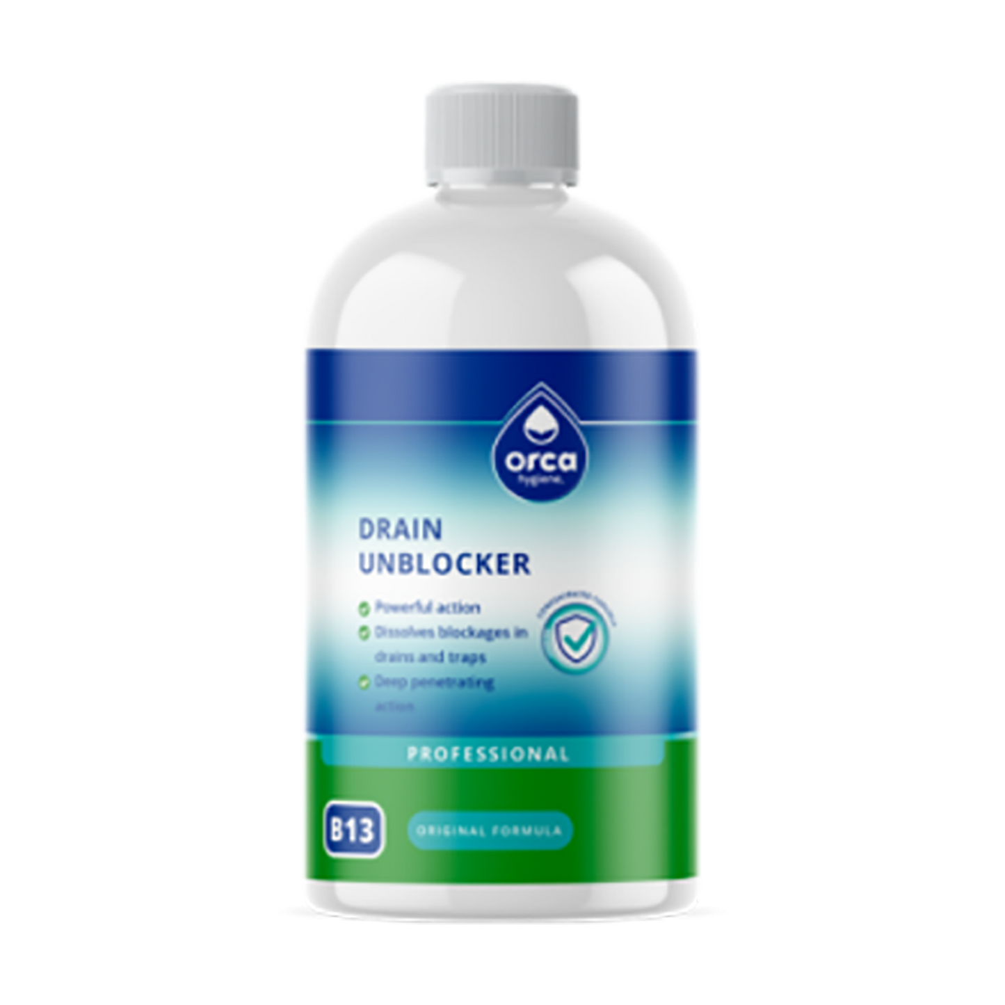 Orca Hygiene B13 Drain Unblocker 1 Litre