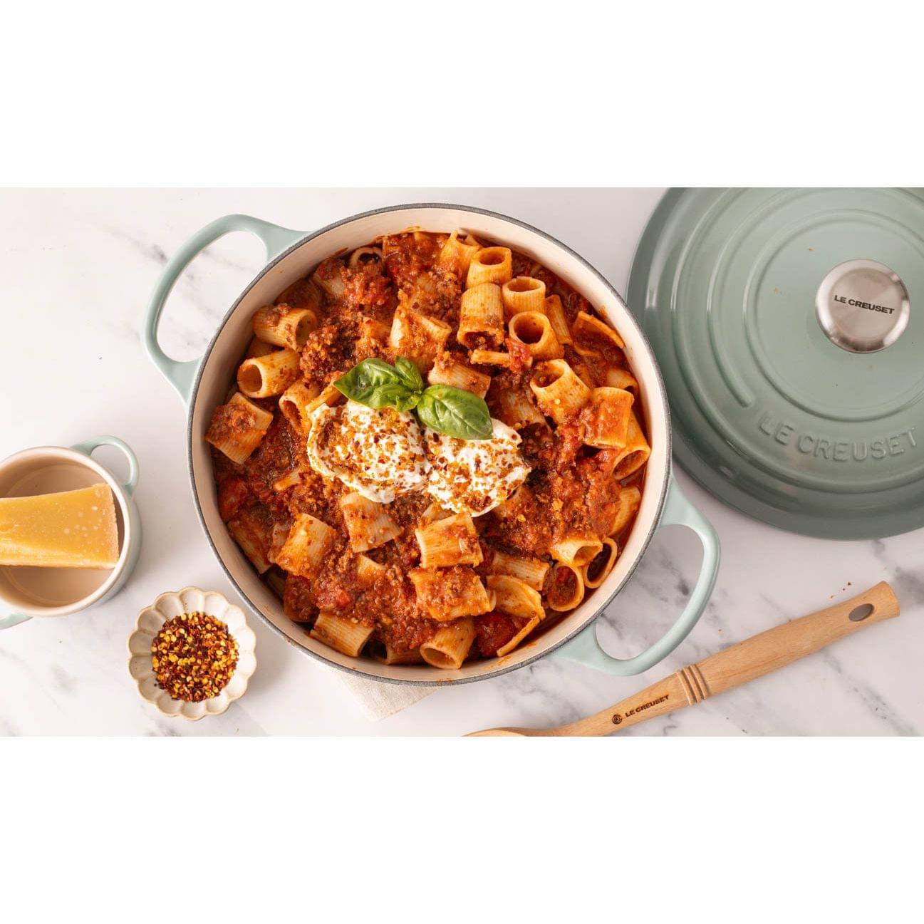 Le Creuset Sea Salt Cast Iron Round Casserole 22cm 3.3 Litres
