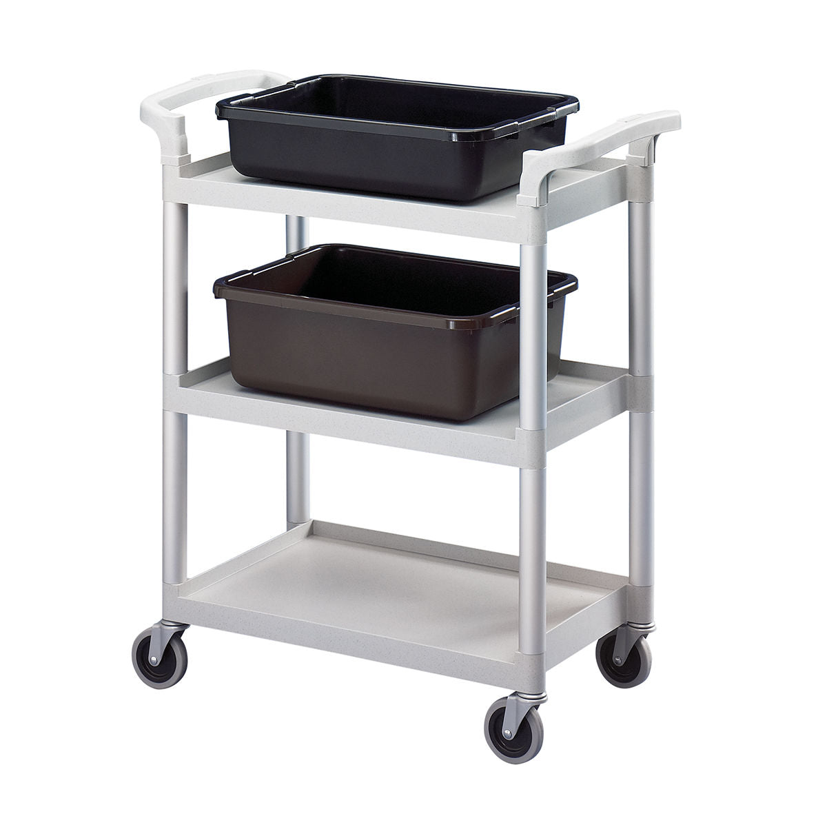 Cambro 3 Tier BC331KD480 Speckled Grey Service Trolley 136kg