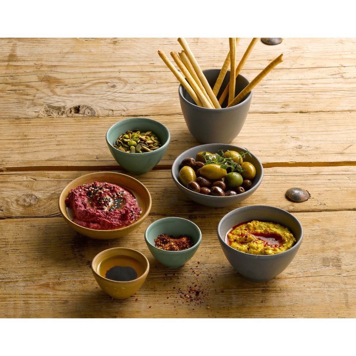 Churchill Nourish Andorra Green Deep Bowl 10cm Case Size 12 - Cater-Connect Ltd