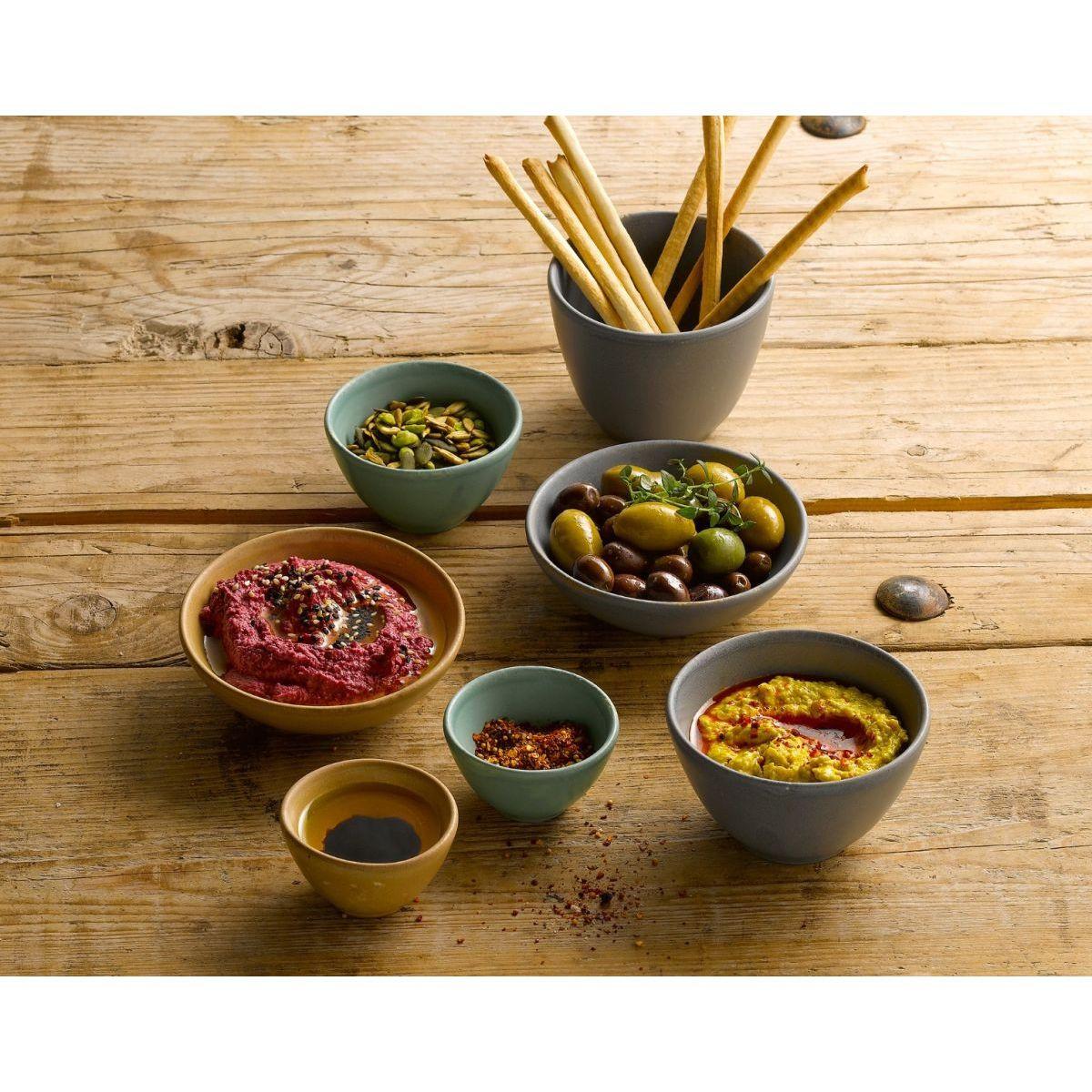 Churchill Nourish Andorra Green Deep Bowl 10cm Case Size 12.