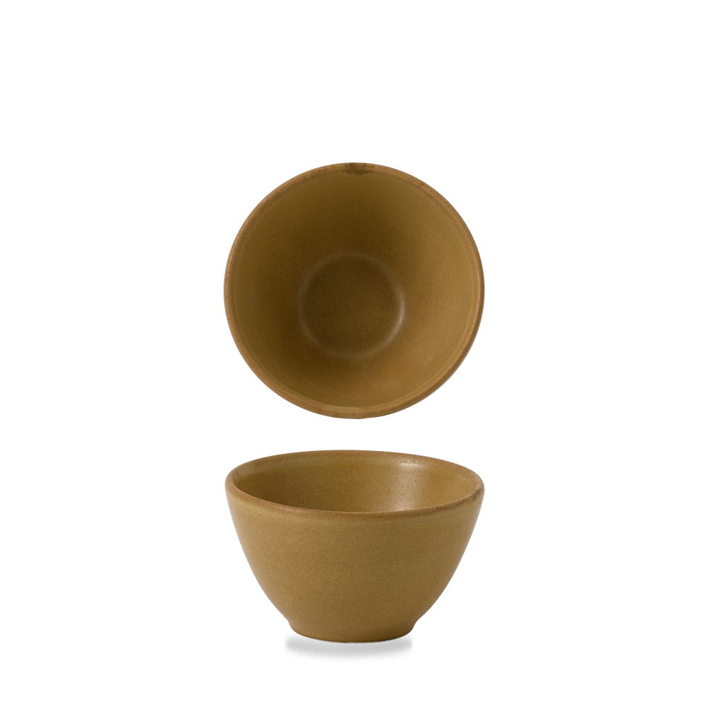 Churchill Nourish Petra Sand Deep Bowl 10cm Case Size 12 - Cater-Connect Ltd