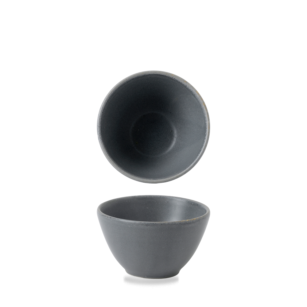 Churchill Nourish Seattle Grey Deep Bowl 10cm Case Size 12 - Cater-Connect Ltd