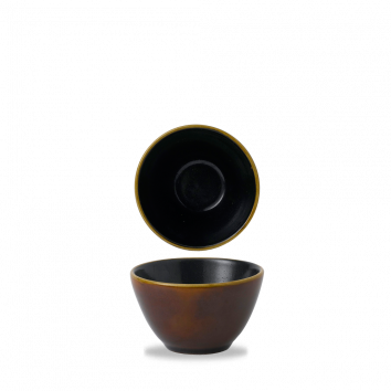 Churchill Nourish Siena Brown Deep Bowl 10cm Case Size 12 - Cater-Connect Ltd