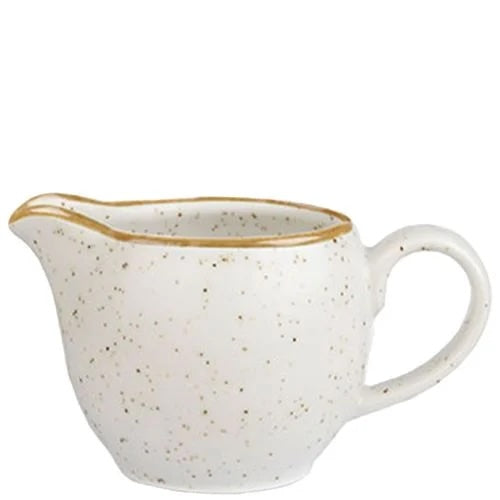 Churchill Stonecast Barley White Jug 114ml/4oz Case Size 4 - Cater-Connect Ltd