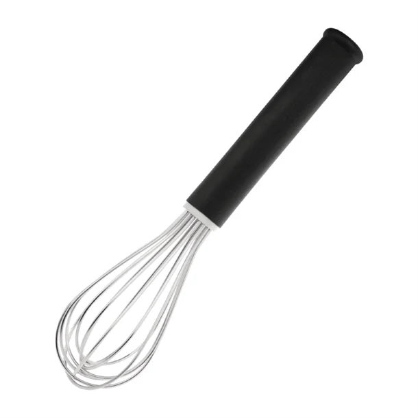Vogue DA042 Heavy Whisk Black Vinyl Handle 10"/25cm - Cater-Connect Ltd
