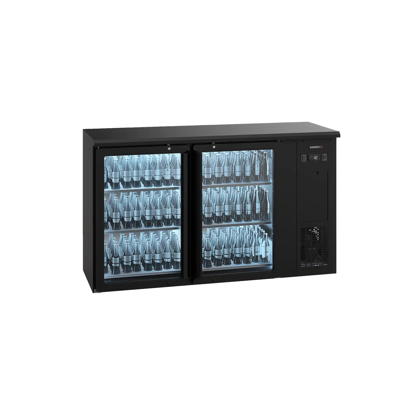 Gamko E3 Undercounter E3/22GMU84 2 Door Bottle Cooler 364 Litres - Cater-Connect Ltd