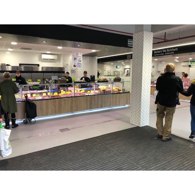 Commercial Butchers Interior Design, Build & Install Service.
