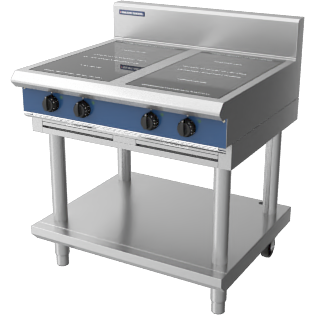 Blue Seal Evolution Series UKIN514R3-L Leg Stand Model 4 Zone Induction Hob 14kw.
