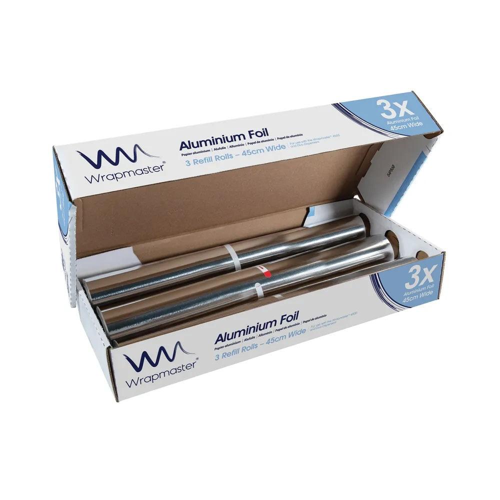Wrapmaster Aluminium Foil 450mm x 90m Case Size 3.
