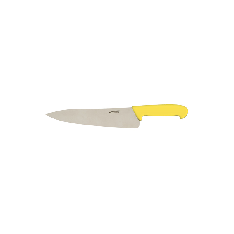Genware K-C10Y Chef Knife Yellow 10'' - Cater-Connect Ltd