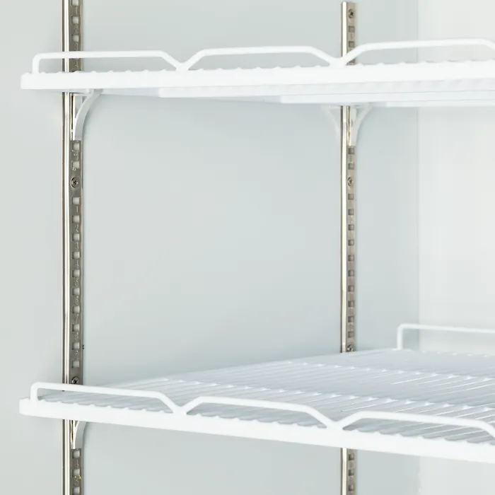 Tefcold Atom Maxi C1DS Silver Upright Single Glass Door Fridge 614 Litres